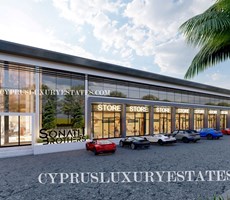 KIBRIS GIRNE CEVREYOLUNDA LUXURY TİCARI OFISLER