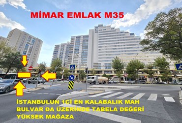 BEYLİKDÜZÜ BULVAR ÜZERİ TABELA DEĞERİ YÜKSEK MUHTEŞEM DÜKKAN MAĞAZA