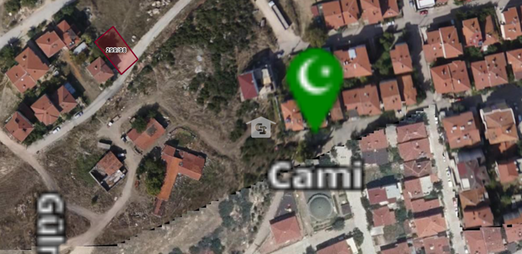BİLECİK MERKEZ'DE KONUT İMARLI MÜKEMMEL KONUMDA SATILIK ARSA