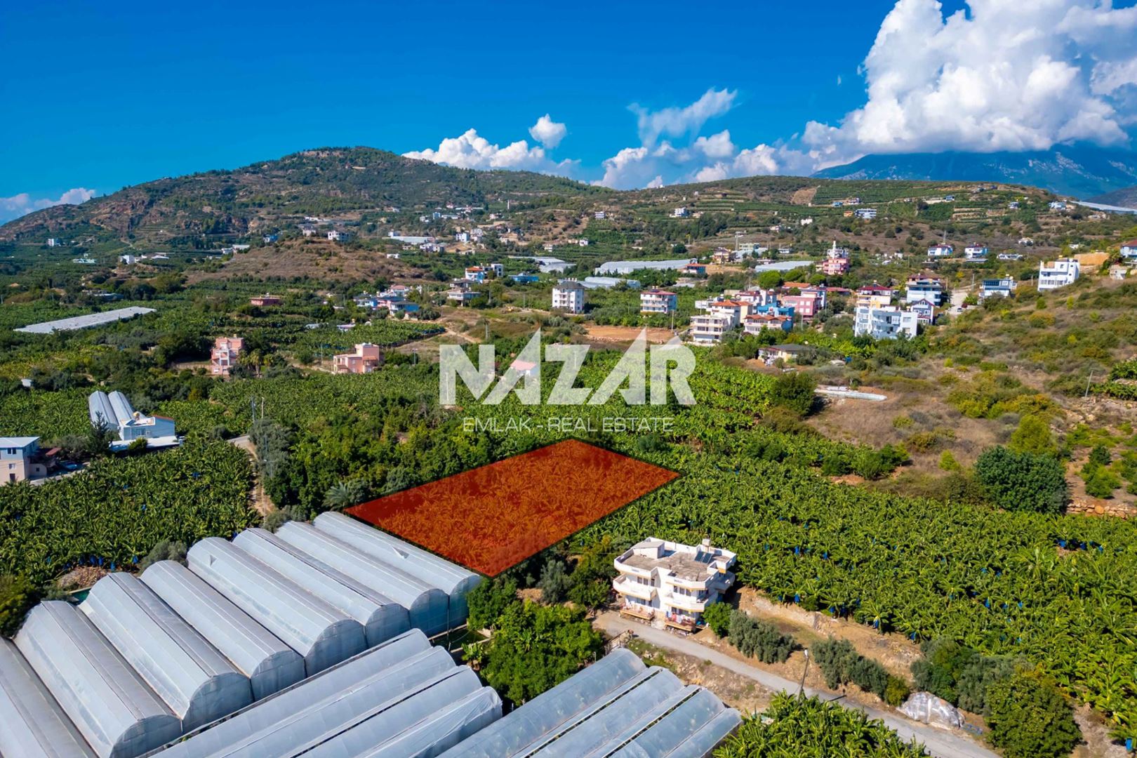 Alanya İshaklı’da 1.665 m2 Deniz Manzaralı Tarla · 8