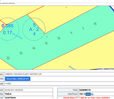 Villa imarlı arsa 3461 m2 Tepeören mah