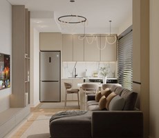 ORTAKÖY'DE YENİ BİNADA SATILIK 1+1 DAİRE