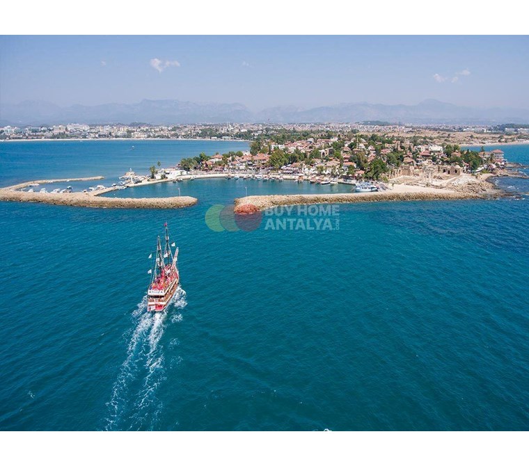 Luxury Apartments for Sale with Private Beach and Sea View in Antalya Side, Paradise on Earth