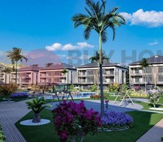 Aile Formatlı Site de Villa Keyifli Özel bahçeli Daireler
