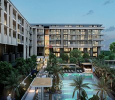 Antalya Konyaaltı'nda Plaja ve Sosyal Olanaklara Yakın Satılık Otel Konseptli Site de Lüks Daireler