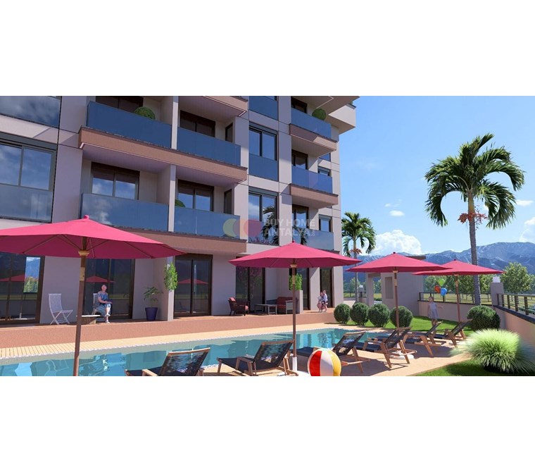 Affordable Short-Term Rental Investment Apartments with Swimming Pools for Sale in Antalya Kepez