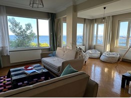 TEKİRDAĞ SAHİLDE DENİZ MANZARALI EŞYALI 2+1 KİRALIK DAİRE