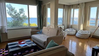 TEKİRDAĞ SAHİLDE DENİZ MANZARALI EŞYALI 2+1 KİRALIK DAİRE