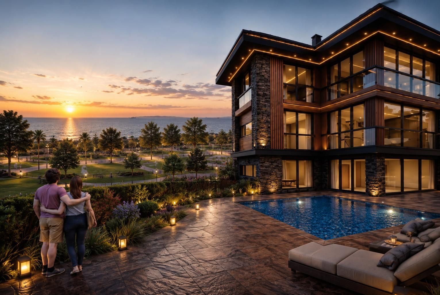 Prestigious Sea View Villa in Istanbul Şile – Easy Access to Airports and Istanbul Financial Center