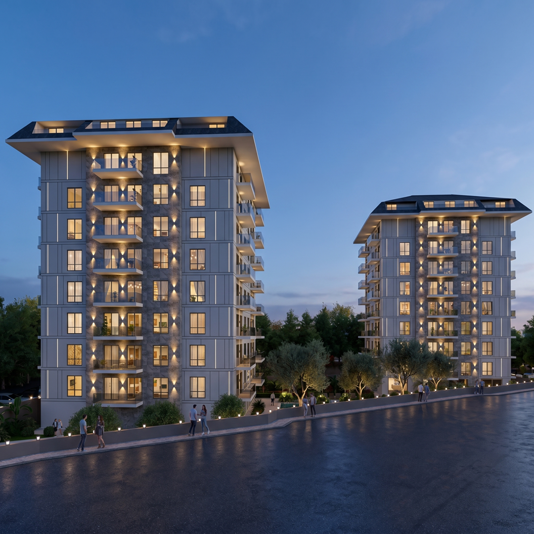 Alanya Kleopatra Plajına Çok Yakın Satılık Ultra Lüks 2+1 Daire