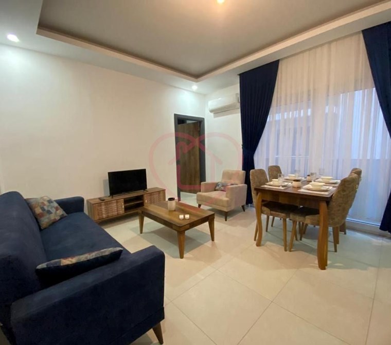 Furnished 1+1 Apartment for Long-Term Rent in Mahmutlar, 450 m from the Sea, Central Location