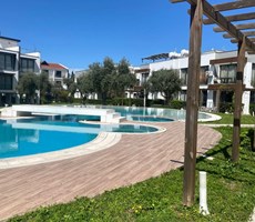Girne Zeytinlikte site içi satılık şahane daire