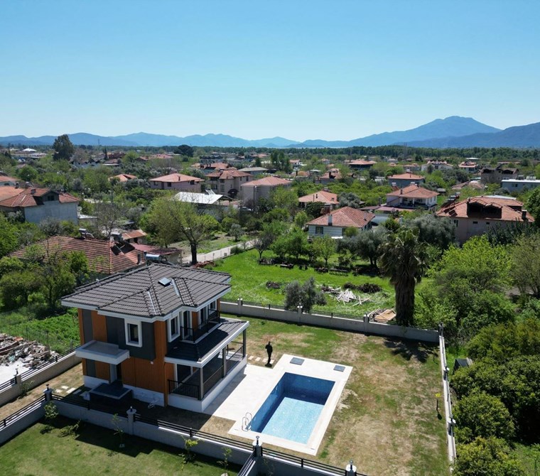 Muğla Köyceğiz Toparlar'da Müstakil 3+1Havuzlu Villa