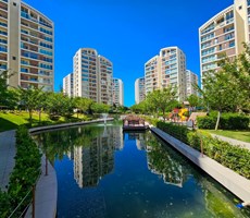 RESİM İSTANBUL SİTESİ KİRALIK 2+1 BÜYÜK DAIRE 2 BALKON