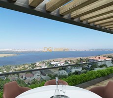 DENİZ VE GÖL MANZARALI VADELİ SATILIK 2+1 DAİRE
