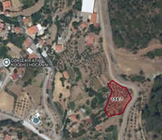 MUĞLA DALAMAN BOZBEL'DE KÖY İÇİ SATILIK 1.413 m²TARLA