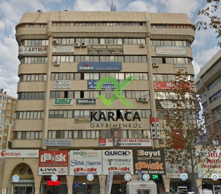 KARACADAN Demirci İş Merkezinde KİRALIK 2+1 Ofis