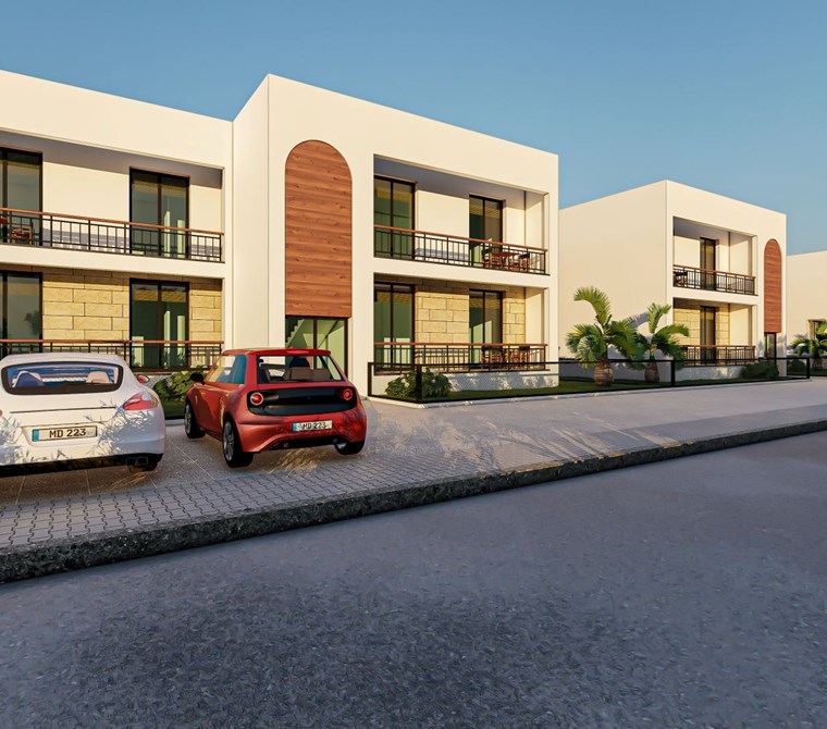 Ozanköy'de BAHÇELİ VE TERASLI seçenekleriyle 3+1 SATILIK DAİRELER