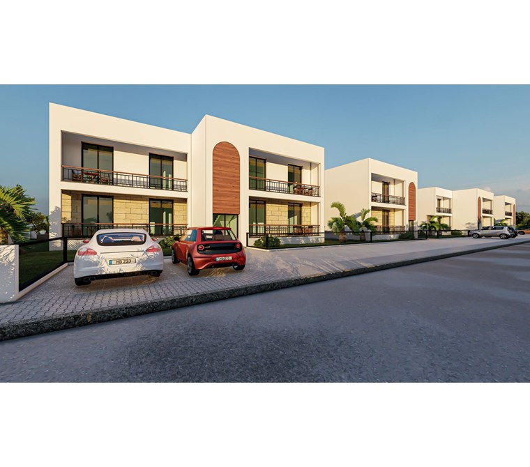 Ozanköy'de BAHÇELİ VE TERASLI seçenekleriyle 3+1 SATILIK DAİRELER