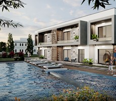 PARK GREEN HILL SİTESİNDE 2+1 DAİRE VE 3+1 LUX VİLLALAR