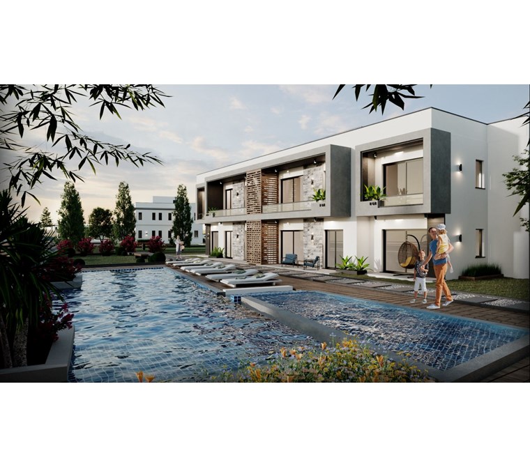 PARK GREEN HILL SİTESİNDE 2+1 DAİRE VE 3+1 LUX VİLLALAR