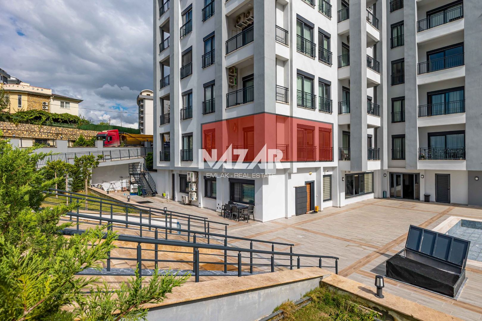 Neue 1+1-Wohnung zum Verkauf in Avsallar, Alanya – 50 m² · 3