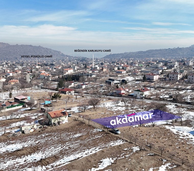 AKDAMAR - HACILAR BEĞENDİK MAHALLESİNDE VİLLA ARSASI
