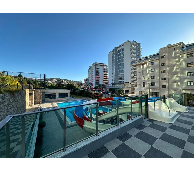 Kiralık 1+1 Mobilyalı Daire. Panoramik Dağ ve Doğa Manzaralı. Konak Garden Life
