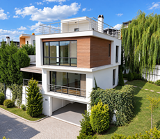 BAŞİSKELEDE SİTE İÇİ MÜSTAKİL 350m² 4+1 SATILIK VİLLA