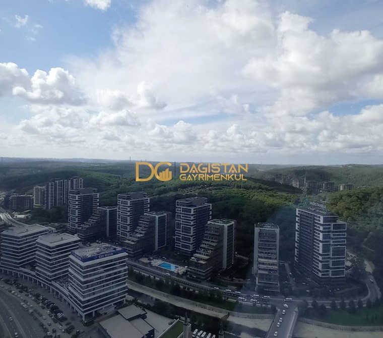 SKYLAND İSTANBUL'DA DOĞA MANZARALI 1+0 SATILIK STÜDYO DAİRE
