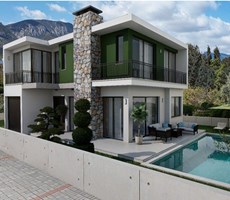 GİRNE ZEYTİNLİKTE (CASA OLİVA2 )TÜRK KOÇANLI LUX VİLLALAR
