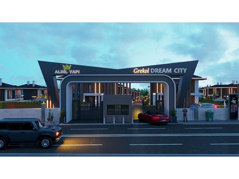 GREKOL DREAM CITYDE 24 AY FAİZSİZ TAKSİTLE ULTRALÜKS VİLLA