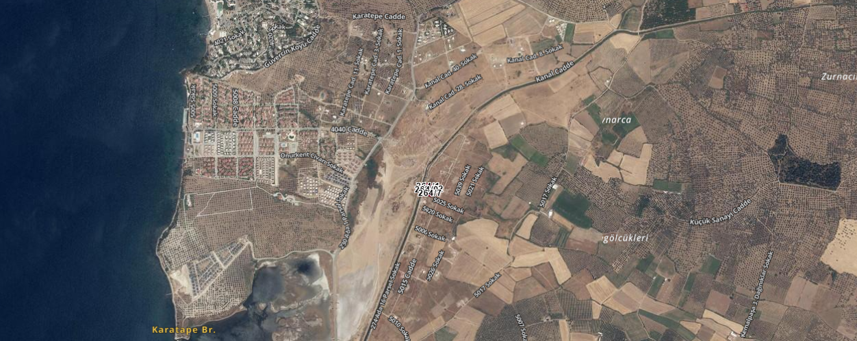 ŞENER GYD'DEN GÖMEÇ'TE DENİZE 800M VİLLA İMARLI 1.743M² ARSA