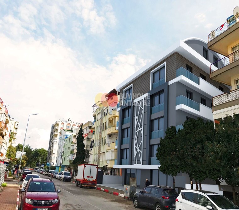 Brand New Tax Free Apartments for Sale, Interest-Free Installments in Center of Antalya
