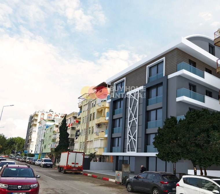 Brand New Tax Free Apartments for Sale, Interest-Free Installments in Center of Antalya