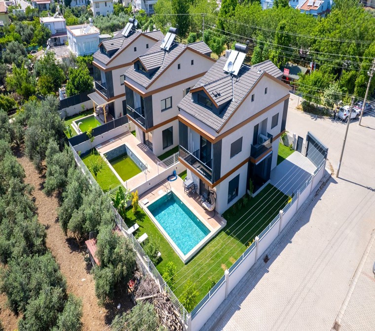 Fethiye Babataşı’nda Tam Müstakil, Özel Tuz Havuzlu, Lüks 4+1 Villa – Emsalsiz Lokasyon!