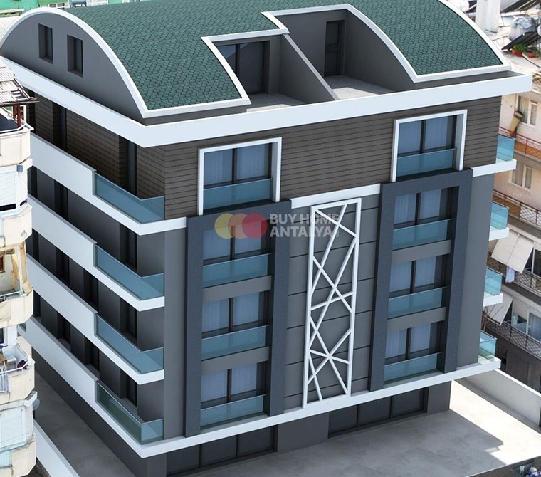 Brand New Tax Free Apartments for Sale, Interest-Free Installments in Center of Antalya