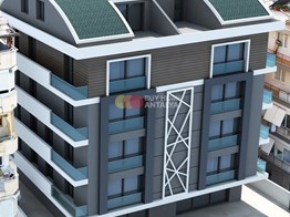 Brand New Tax Free Apartments for Sale, Interest-Free Installments in Center of Antalya