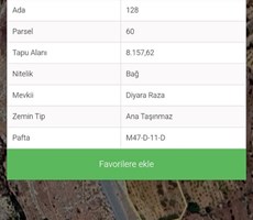 GERCÜŞ SEKİ KÖYÜNDE SATILIK TARLA