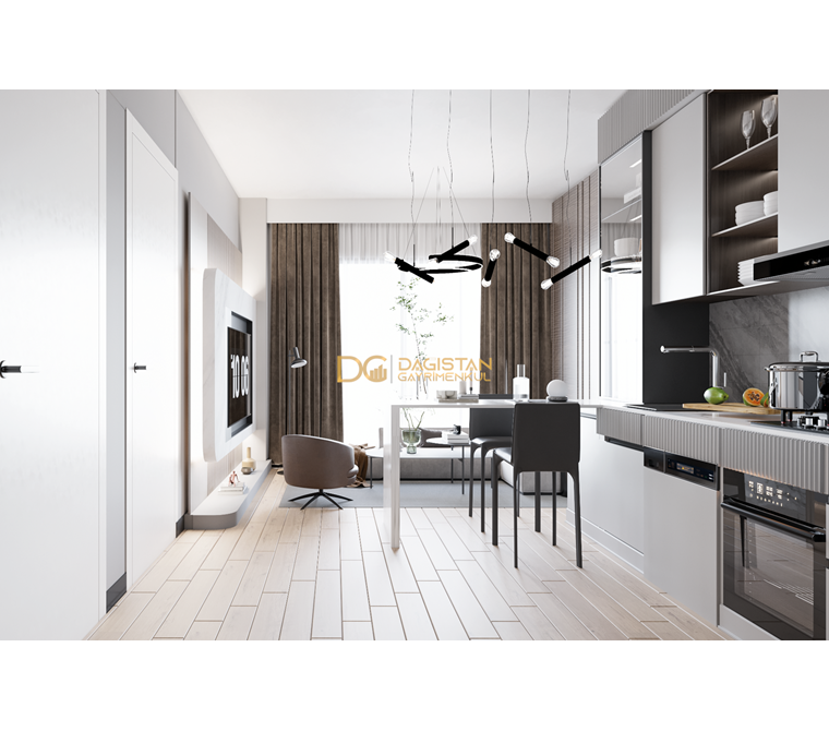 LEVENT'TE SATILIK (TL) VADELİ 1,5+1 REZİDANS