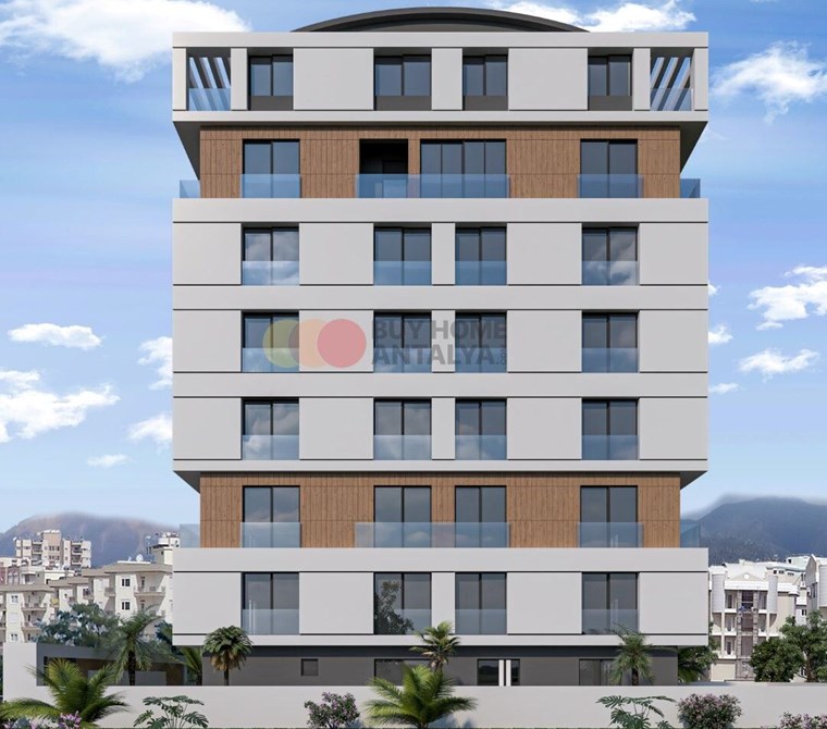Antalya'nın Merkez İlçesi Muratpaşa'nın Merkezi Mahallesinde Satılık Yepyeni Lüks Rezidans Dairesi