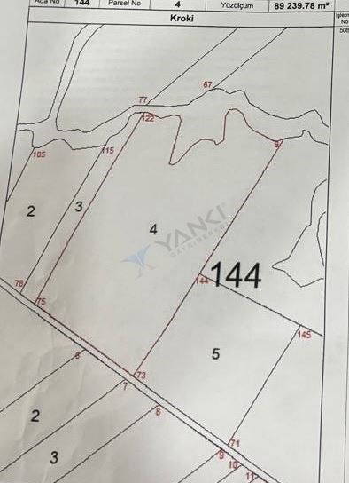 TEKIRDAĞ SÜLEYMANPAŞA OSMANLI KÖYÜ’NDE 89.240 M² SATILIK TARLA