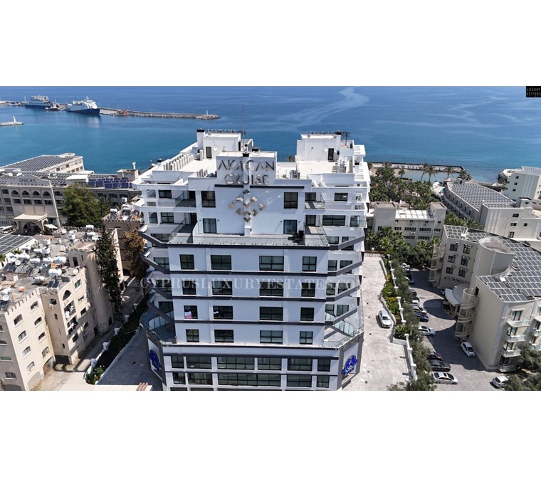 KIBRIS GİRNE KARAKUMDA 3+1 LUXURY REZİDANS DAİRE . DENİZE YÜRÜME MESAFESİNDE !