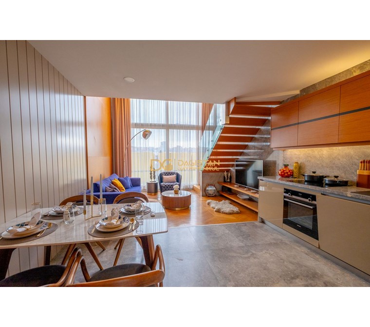 VALENTİNE REZİDANS'TA SATILIK 1+1 LOFT DAİRE