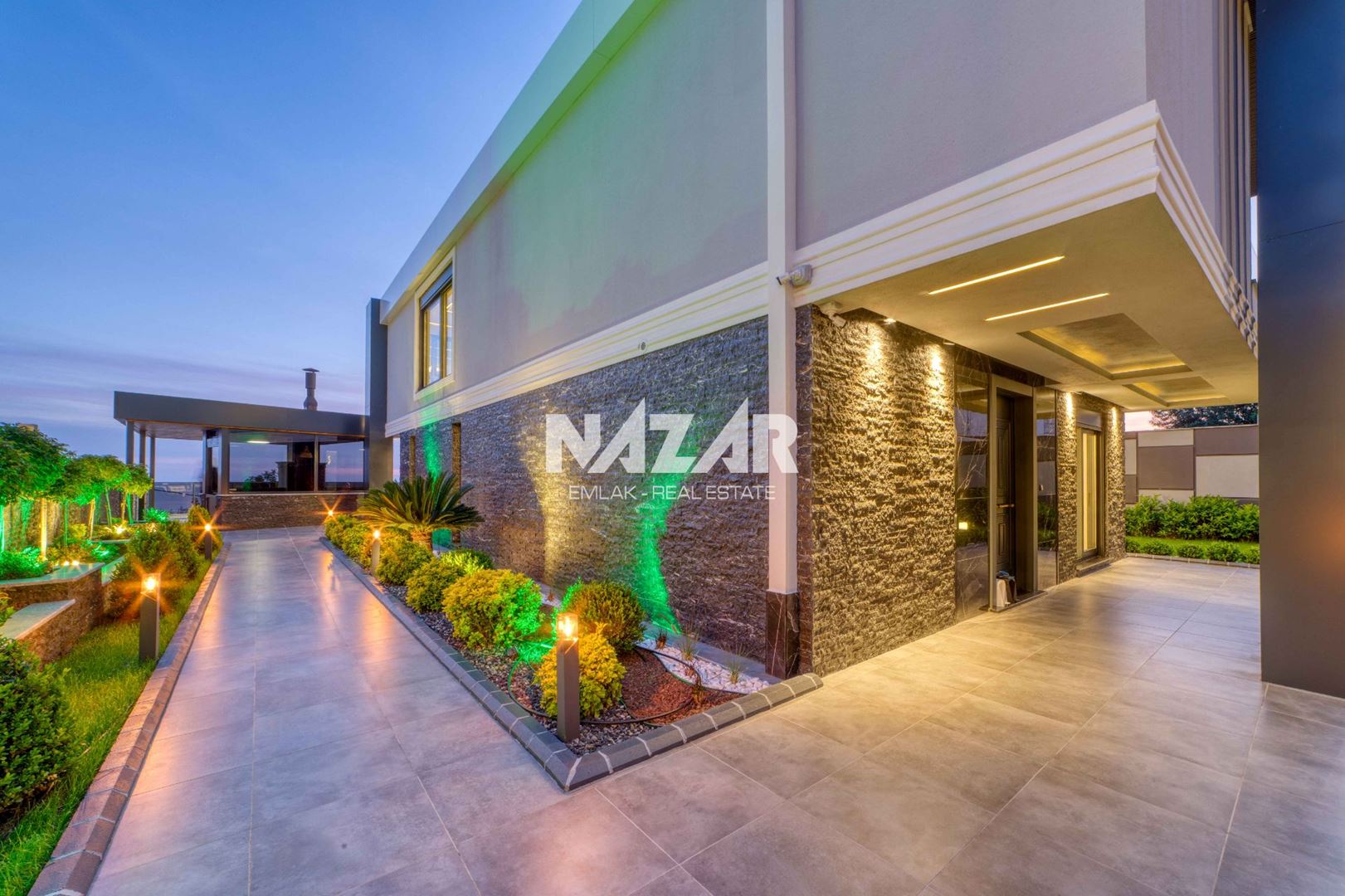 Alanya Kestel Yaylalı Deniz Manzaralı 4+1 Müstakil Villa 282 m2