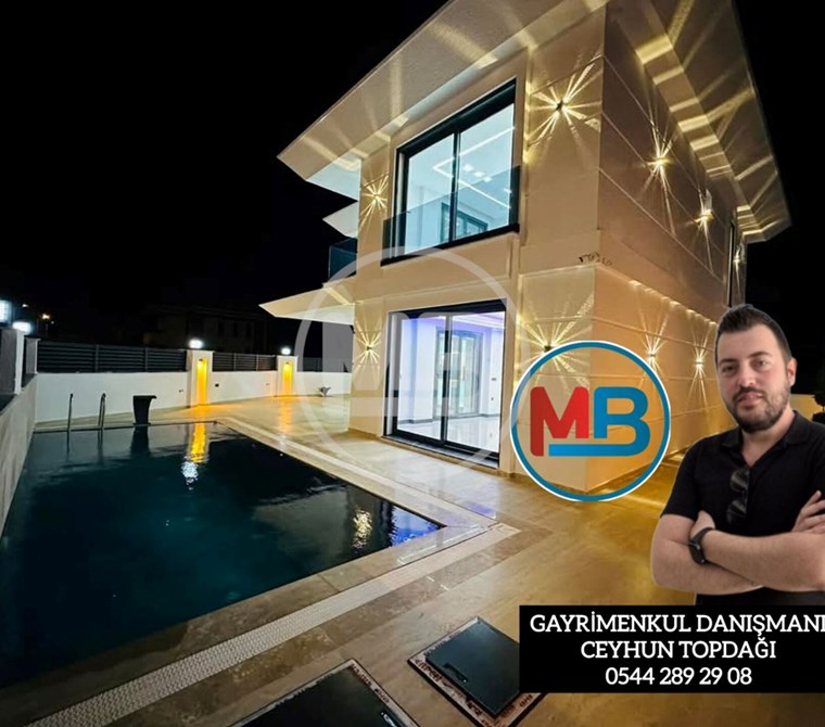 SATILIK DİDİM EFELER MH. 4+1 AYRI MUTFAK TAM MÜSTAKİL HAVUZLU VE BAHÇELİ BEYAZ MALİKANE !