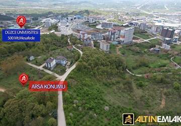 ALTIN EMLAK'TAN ÜNİVERSİTE SATILIK 840M² FIRSAT ARSA