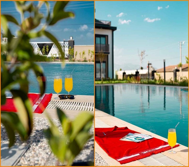 Furnished Apartments for Investment in a Luxury Complex with Rental Guarantee in Antalya Belek