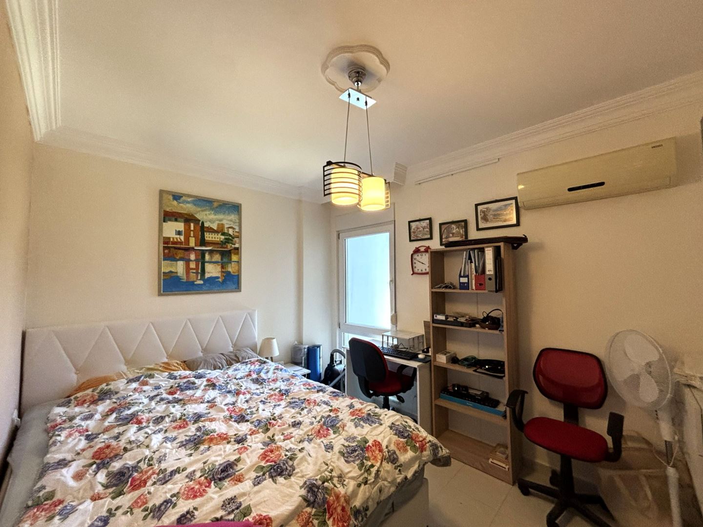 ALANYA OBADA DENİZ VE KALE MANZARALI FULL EŞYALI 2+1 SATILIK DAİRE