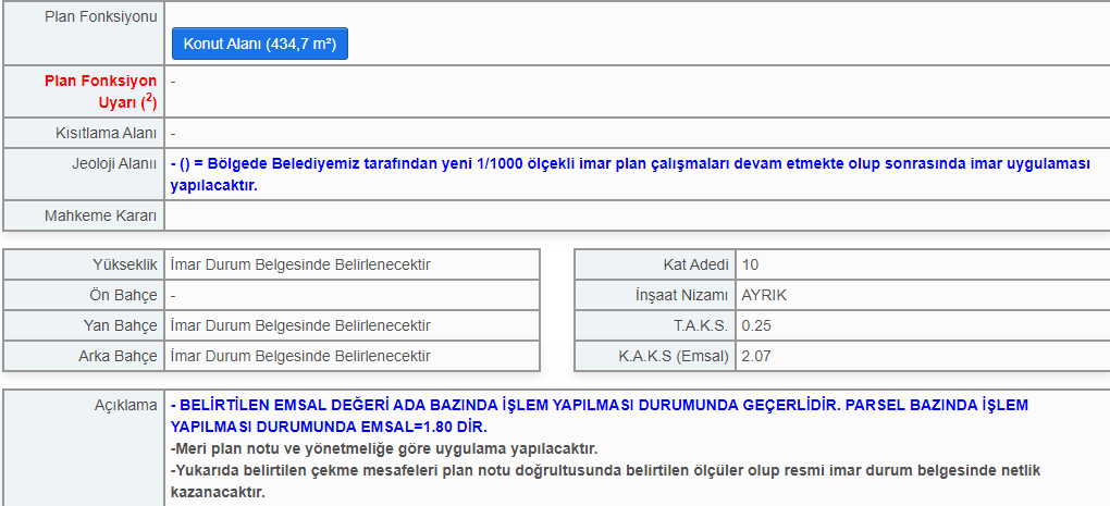 ŞENER GYD'DEN 10 KAT İMARLI ARSA